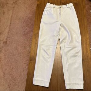 Stella McCartney vegan leather trousers